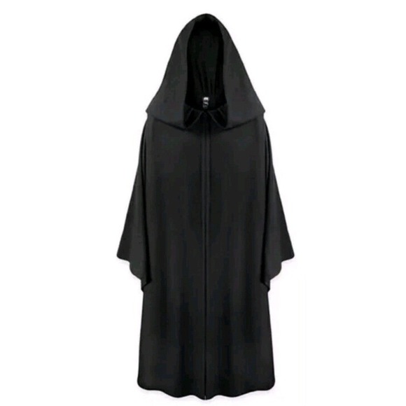 Disney Other - Disney Parks Star Wars Galaxy's Edge Robe Black Jedi Sith Cloak Adult S/M
